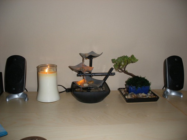 Feel Rejuvenated And Relaxed With The Envirascape Silver Springs Illuminated Relaxation Fountain 2