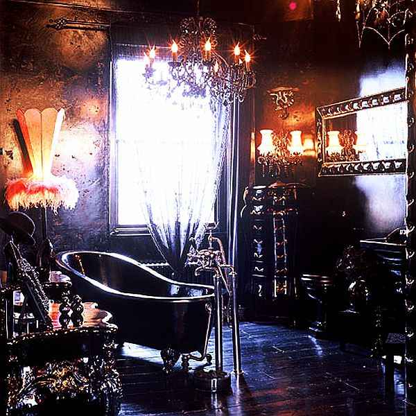 Gothic Inspired bathroom interior