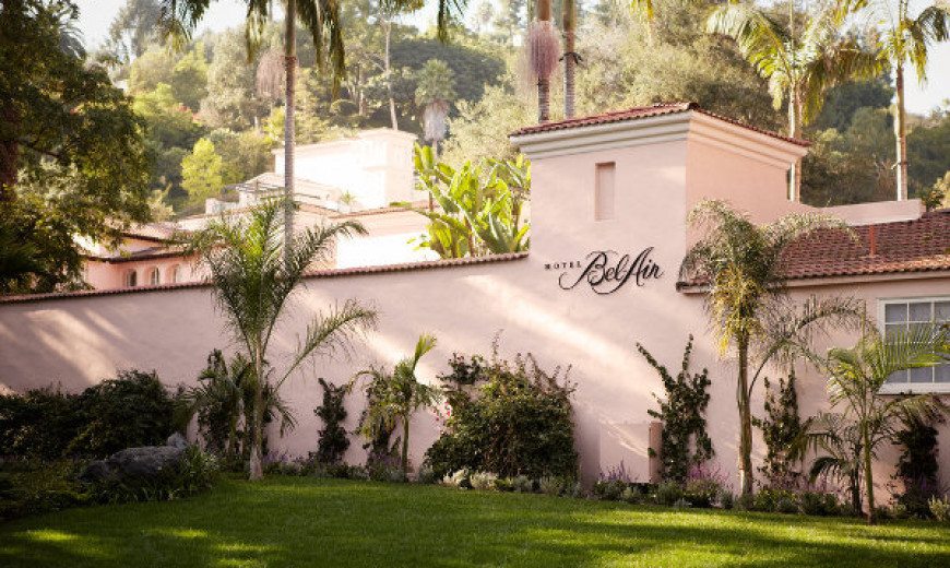 Hotel Bel Air in Los Angeles Exudes Glamour