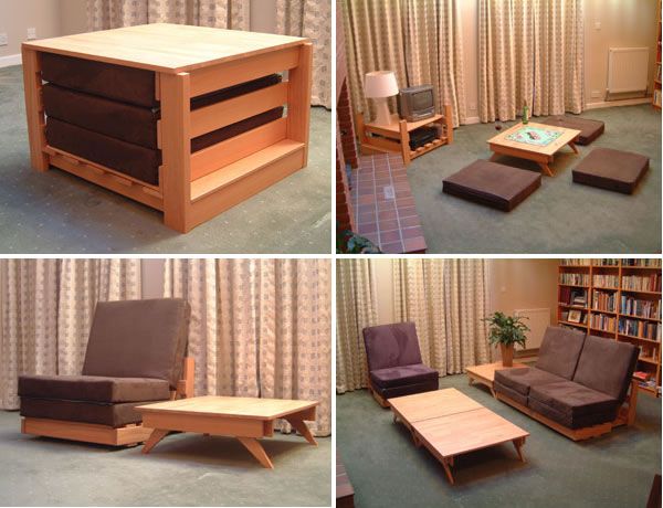 KEWB Multi-Functional Living Room Set