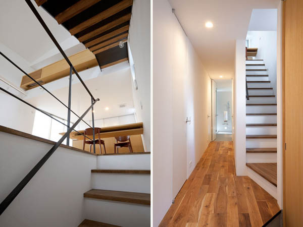 Narrow Japanese home with voluminous interiors 3