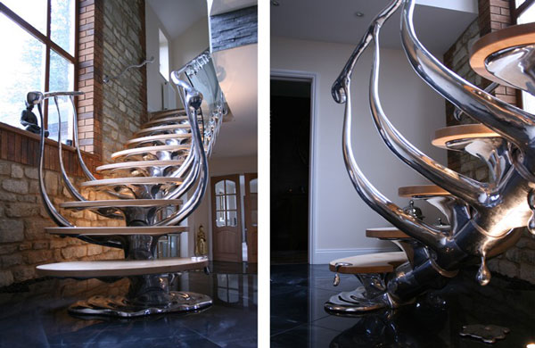 Sci-Fi Sculptural Staircase 4