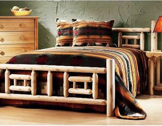 Log Furniture Is Cool, Has Warmth & Style