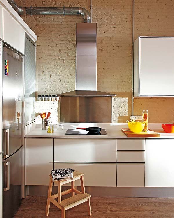 Contemporary Small Loft Redecoration Barcelona