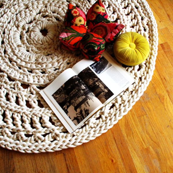 Giant Doily Rug 1