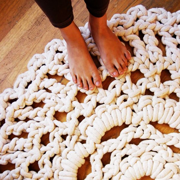 Giant Doily Rug 3