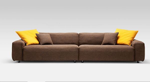 Superb Leather Sofa: Rolf Benz MIO by Norbert Beck | Decoist