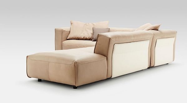 Leather Corner Sofa Rolf Benz MIO 8