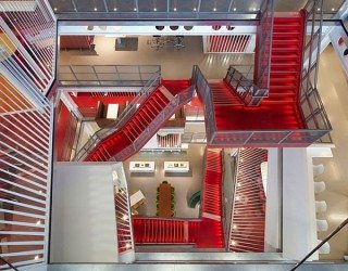 Macquarie Group London Offices Based On Theme Transparency and Privacy