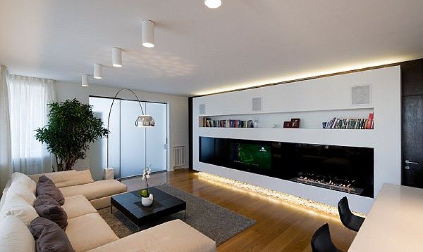 Moscow Contemporary Apartment Sports Elegance