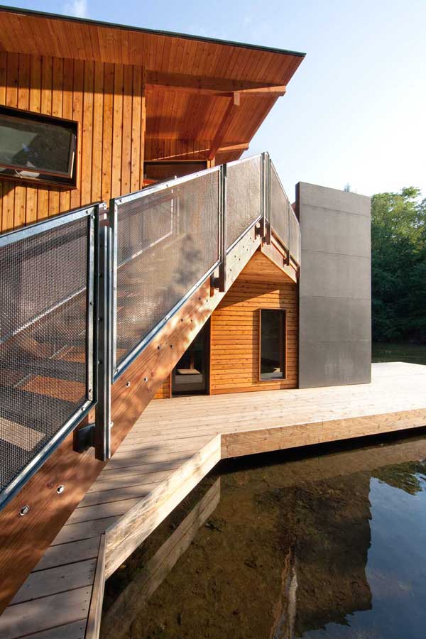 Muskoka Contemporary Boathouse 4