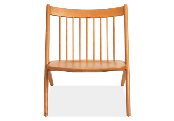 Oskar Lounge Chair - sculpted wood 10