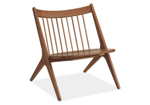 Oskar Lounge Chair - sculpted wood 5