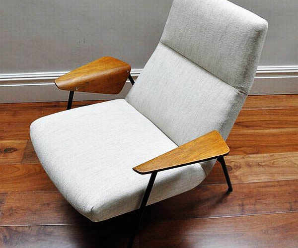 Re-upholstered Danish Chair