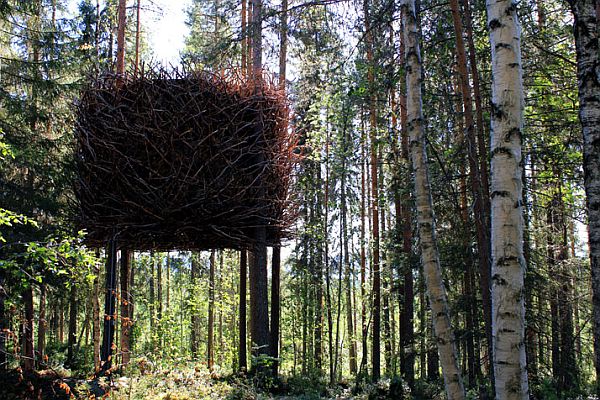 Sweeden Treehotel Birds Nest