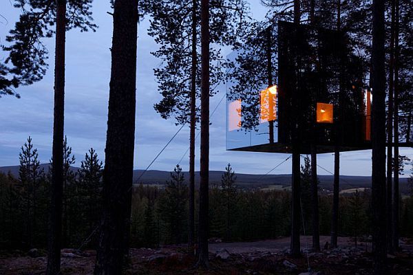 Sweeden Treehotel exterior