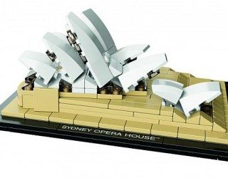 LEGO Architecture Replicates Sydney Opera House
