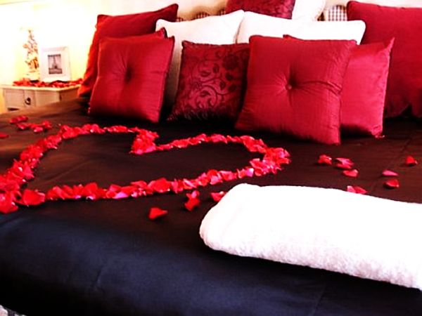 Valentines Day Bedroom Decoration