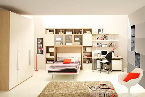 contemporary Teenage Boys Rooms