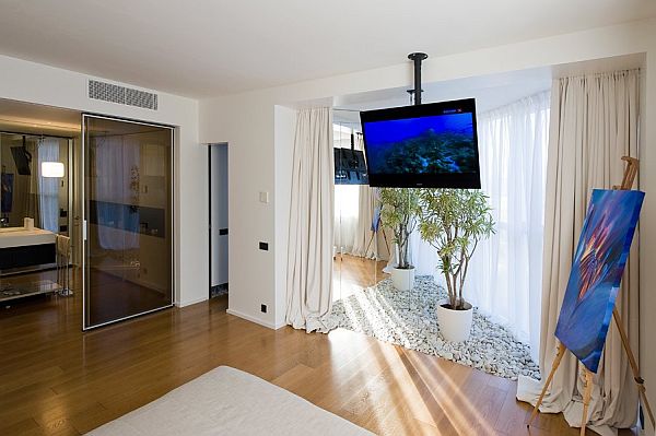 lavish modern bedroom apartment moscow