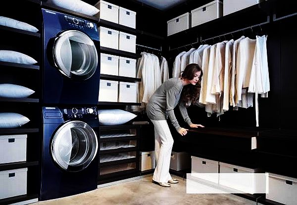 luxury laundry room