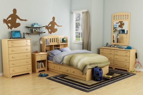 Bedroom sets outlet for teenage guys