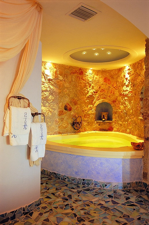 Astarte Suites Santorini luxury bathroom