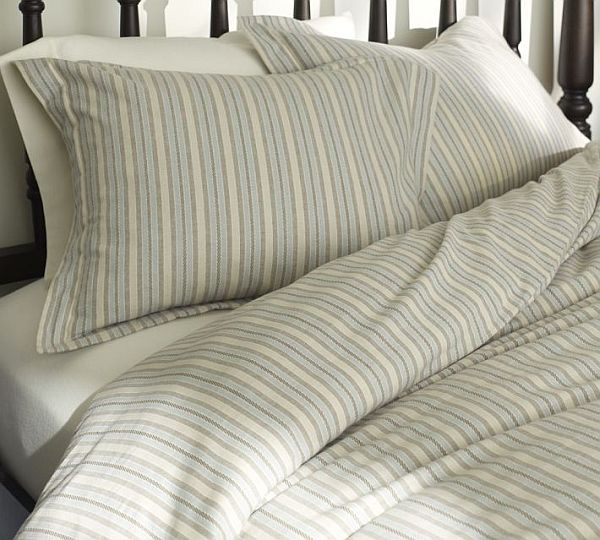Striped Duvet Covers & Shams For a Fancy Bedroom | Decoist
