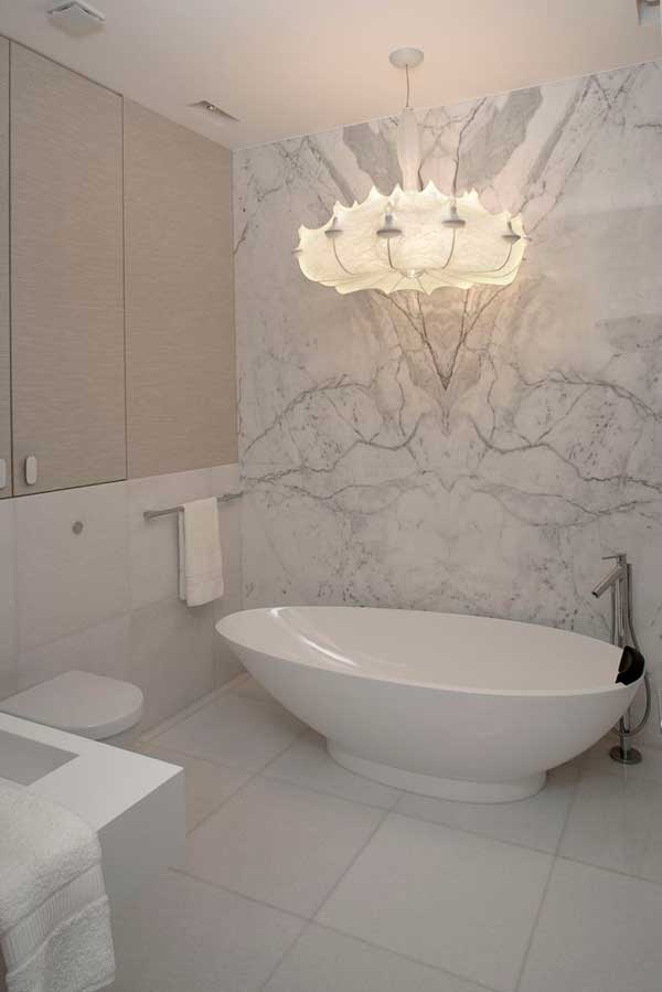 Contemporary Eko Park Apartment Interior - luxury bathroom bathtub