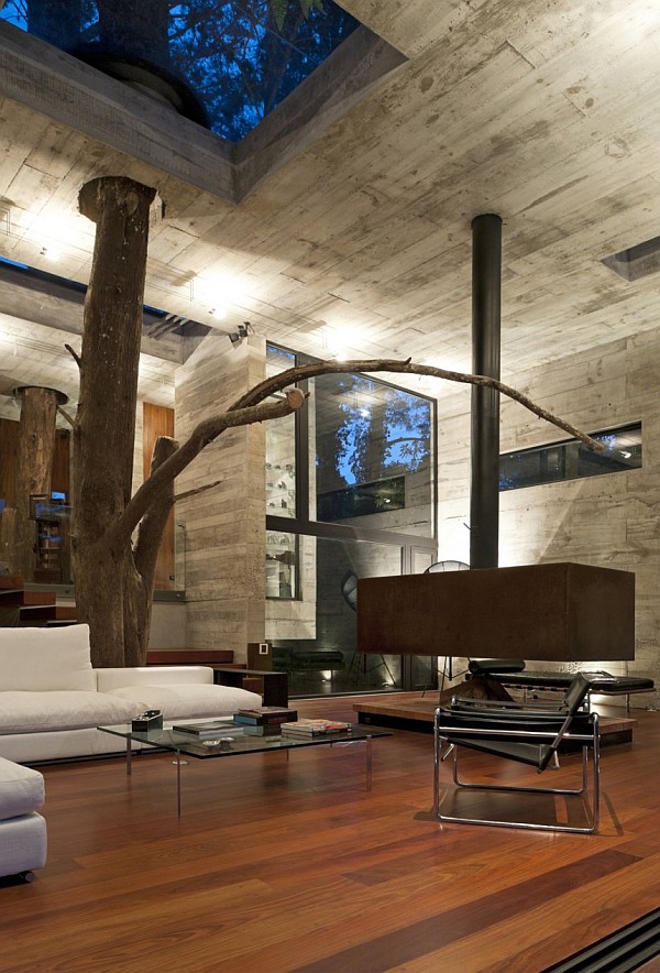 Corallo House by Paz Arquitectura - living room