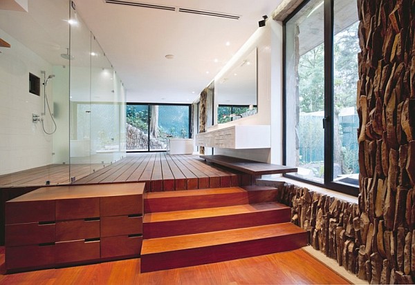 Corallo House by Paz Arquitectura - ultra modern bathroom
