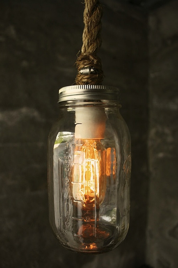 DIY Luke Lamps rustic