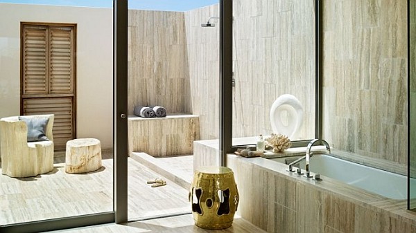 Dapper West Indian Viceroy Villas - luxurious bathroom design