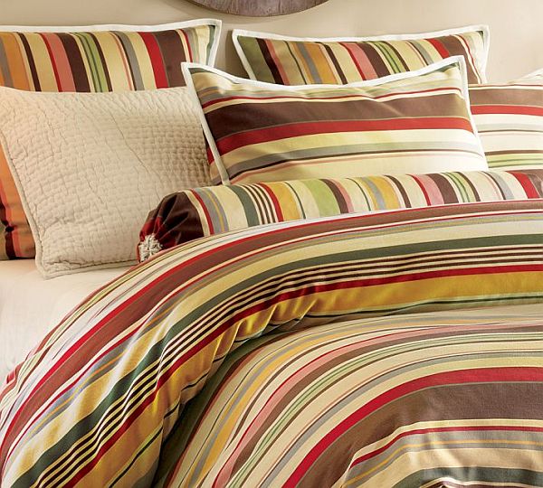 Duncan Stripe Duvet Cover & Sham 1