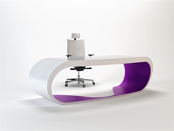 Goggle Office Desks purple