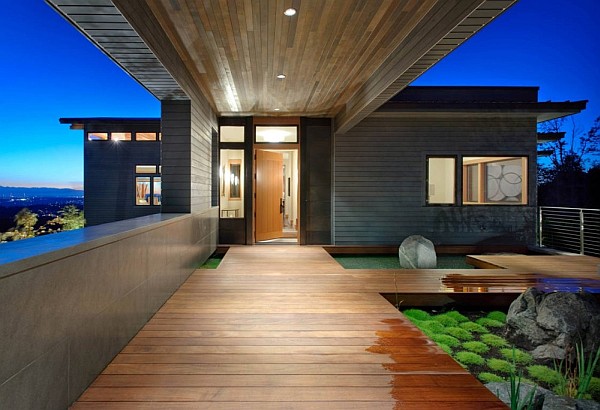 Harrison Street Residence modern wooden deck