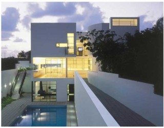 Modern Israeli House PS with Formal and Informal Entrances