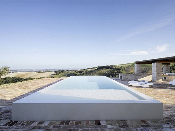 Italian House Renovation exterior pool