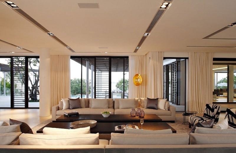 Luxurious Phuket Villa - contemporary interior design furniture