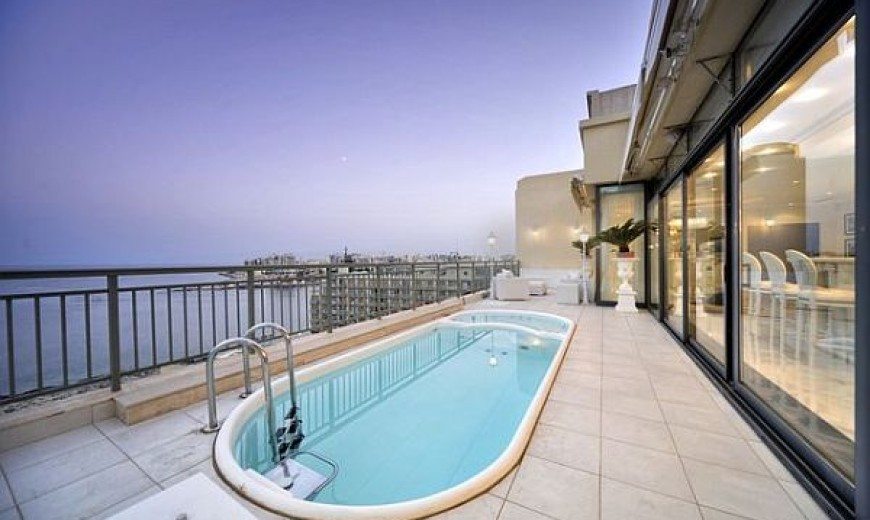 Luxury Penthouse in Malta: New Heights Of Extravaganza