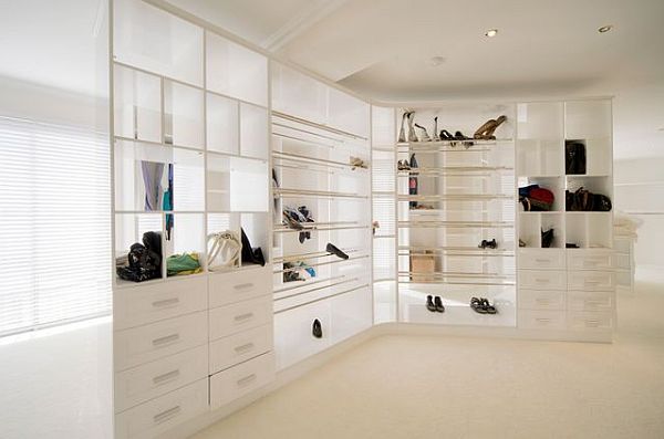 Luxury penthouse storage options drawers