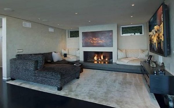 Malibu Contemporary Villa - relaxing room