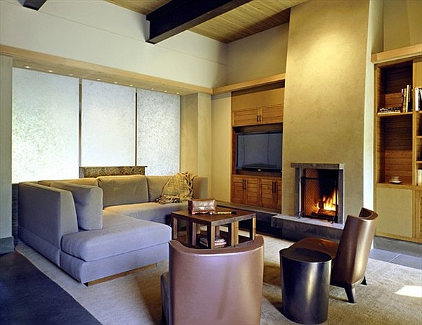 Northwest-Family-Retreat-living-room-with-fireplace