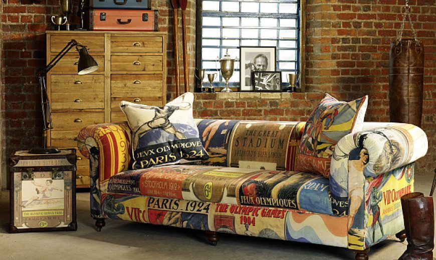 Vintage Olympic-inspired Living Room Furniture from Barker & Stonehouse