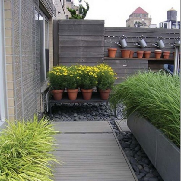 Rooftop-Gardening-Potted-Plants