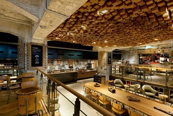 Starbucks concept store in Amsterdam instead of bank vault 2