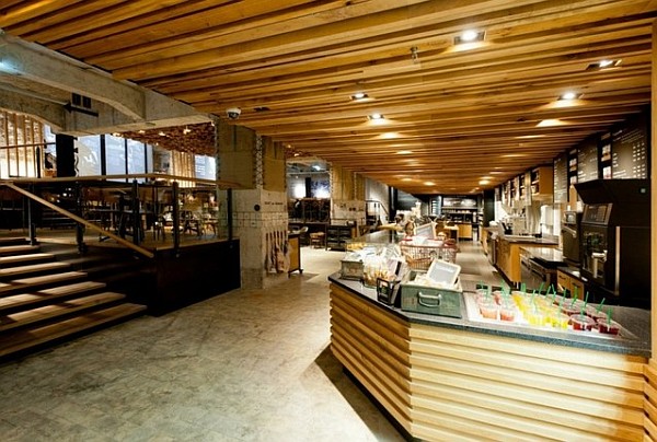 Starbucks concept store in Amsterdam instead of bank vault 4