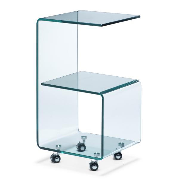 Trek Side Table in Clear