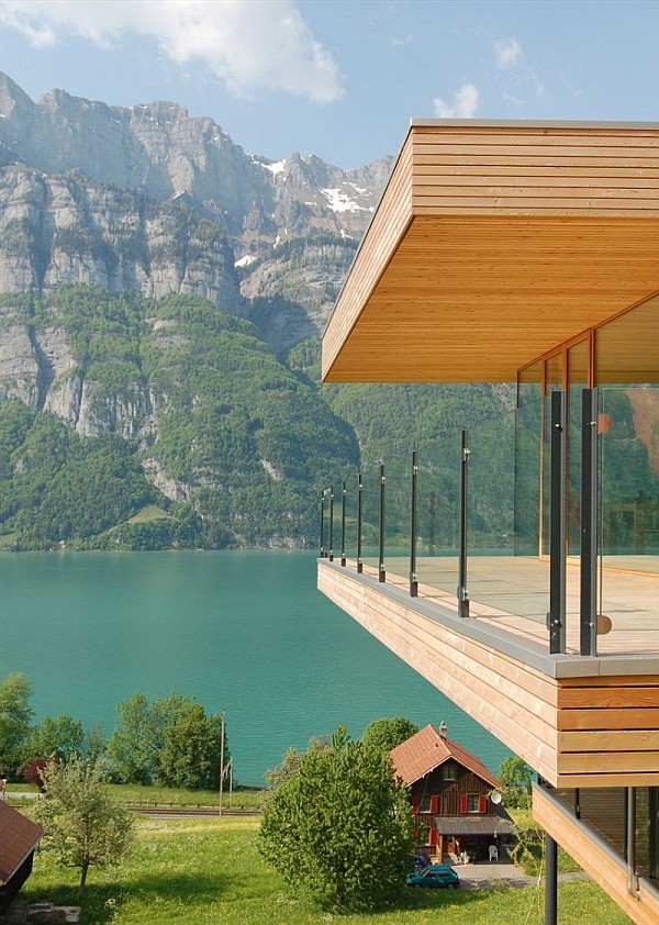Wohnhaus Am Walensee Swiss House stunning lake views