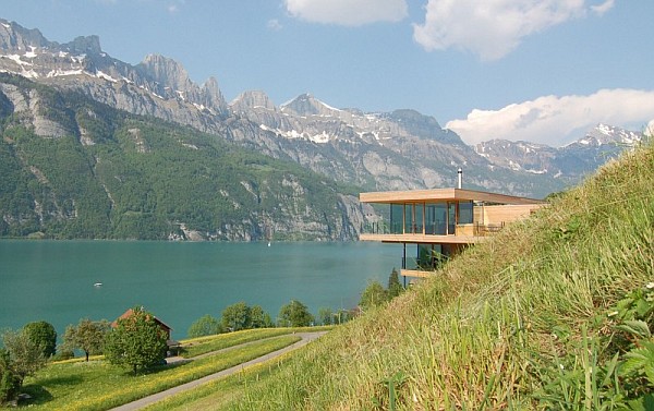 Wohnhaus-Am-Walensee-Swiss-Lake-House